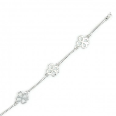 925 Hallmarked Sterling Silver Bracelet for Girls and Women